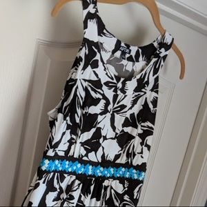 Flowy Floral Midi Dress